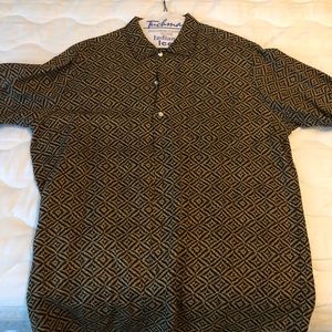 Polo by Ralph Lauren, large , short sleeve, sort of a leopard look